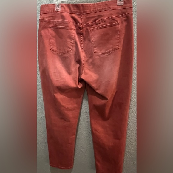 Soft Surroundings Denim Pull On Relaxed Straight Jeans size XL - Picture 3 of 6